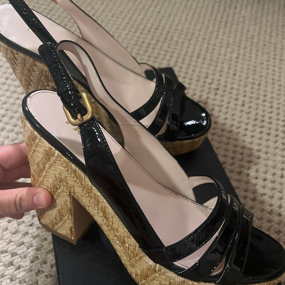Prada Wedge Sandal - Picture 2 of 7